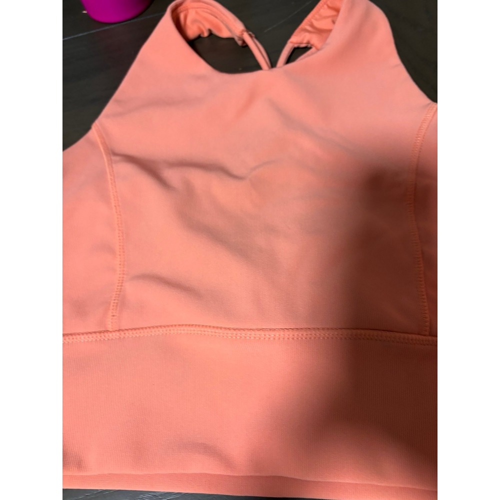 Kyodan ladies XL sports bra melon color
